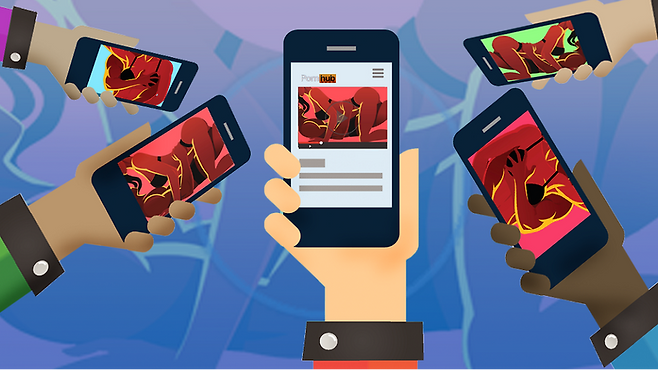 한 피해자는 "나의 아이들이나 남편, 가족과 친구들이 보길 원하는 내 모습이 아니죠"라고 말한다