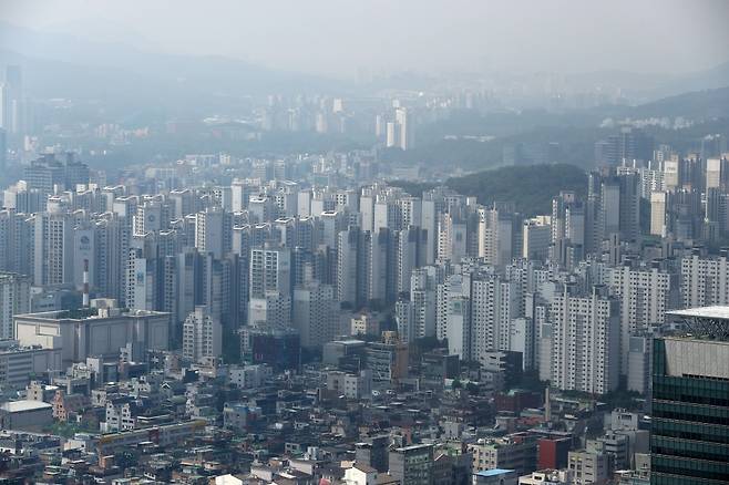 서울 강남권 아파트 단지 전경. /사진=뉴스1