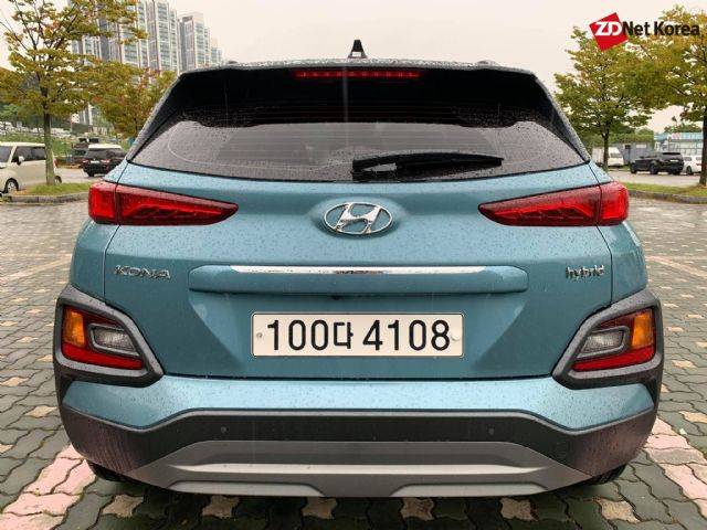 코나 하이브리드 뒷모습 (사진=지디넷코리아)