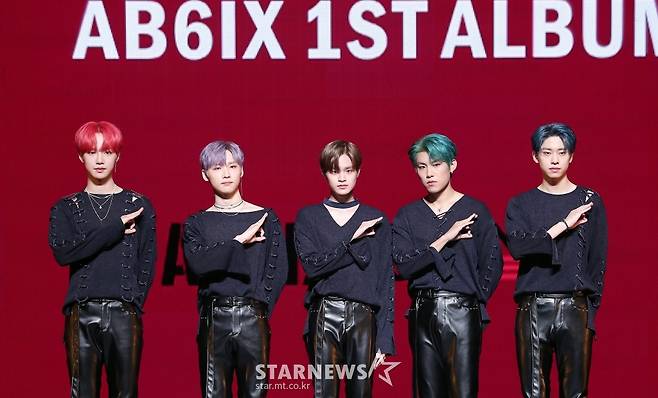 [★포토]에이비식스 '정규앨범으로 컴백'