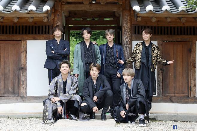 그룹 방탄소년단(사진=방탄소년단 페이스북)