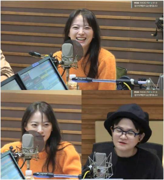 왼쪽부터 천우희 김신영