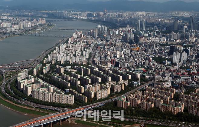 서울 강남이남 아파트 전경