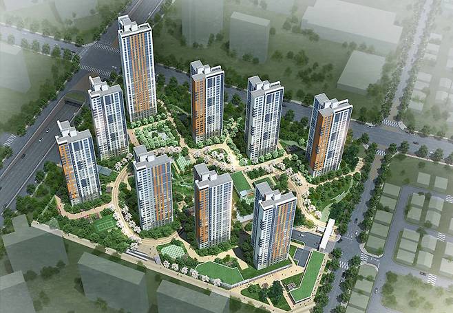 △고덕국제신도시자연앤자이 [출처 = 자이 공식 홈페이지]