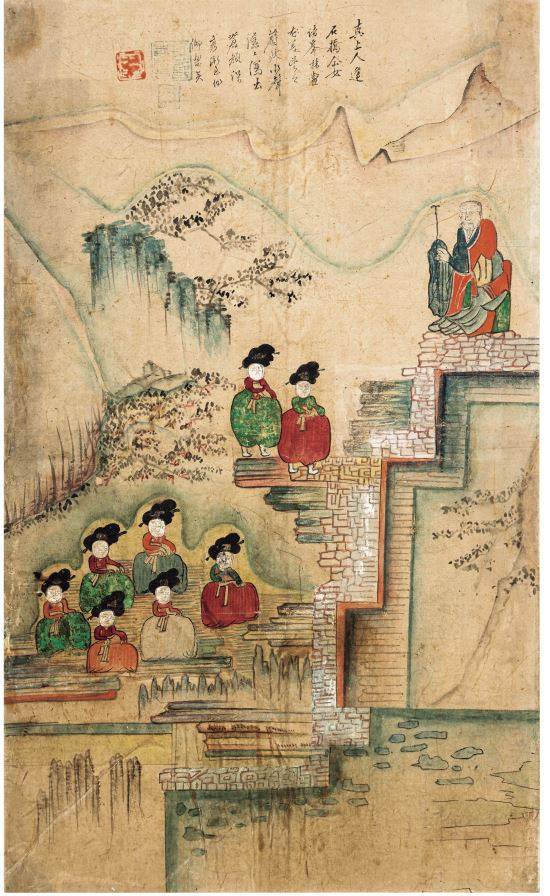 민화의 소재로 사랑받은 '구운몽도', 19세기 중반. 서예박물관 제공