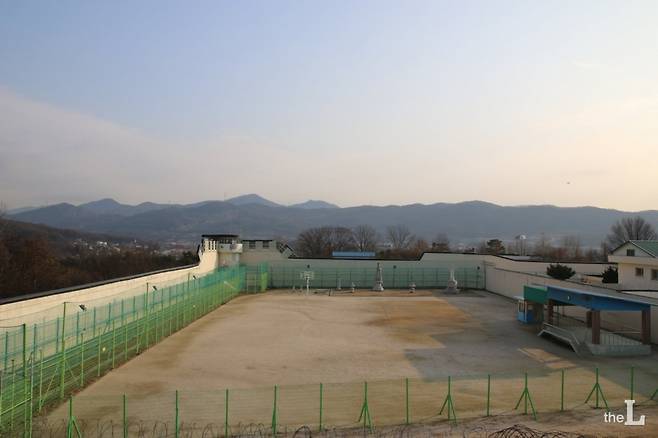 의정부교도소 운동장/사진=의정부교도소 제공