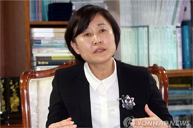 윤봉길 의사의 장손녀 윤주경 전 독립기념관장. (사진제공=연합뉴스)