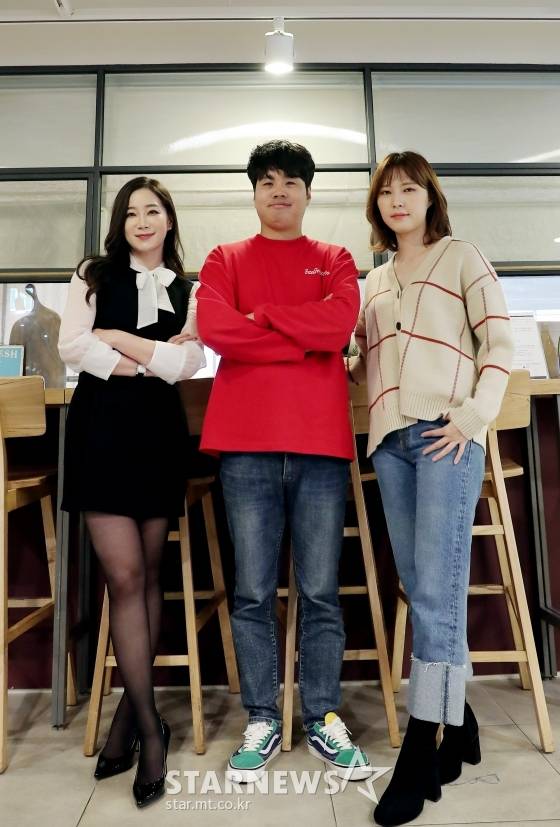 KBS 2TV '개그콘서트'의 김하영, 정승환, 박소라/사진=김창현 기자