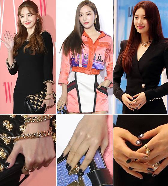 배우 한채영, 가수 제시카, 가수 겸 배우 수지/사진=뉴스1