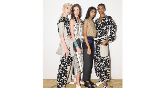 지난 9월 마리아 코르네호가 현대차와 협력해 만든 업사이클링 콜렉션.