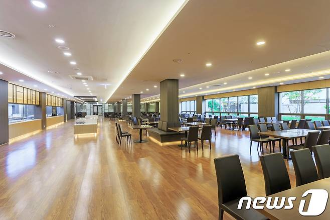스프링카운티자이 입주민 전용 식당.(제공=GS건설)© 뉴스1