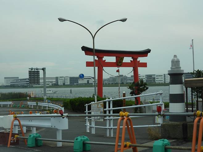 가와사키 시. 도쿄 하네다 공항에서 건너다 보이는 곳이다. 강찬수 기자