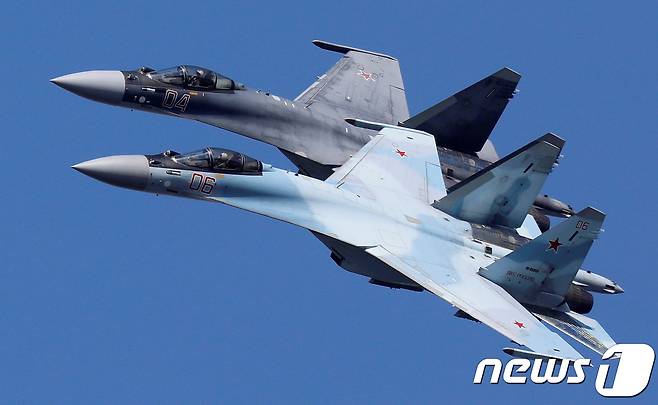 수호이(Su)-35 전투기. © 로이터=뉴스1