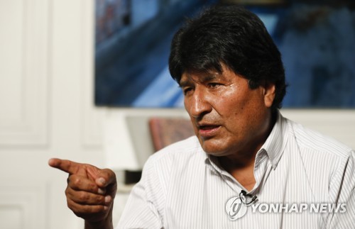 에보 모랄레스 볼리비아 전 대통령 [AP=연합뉴스]