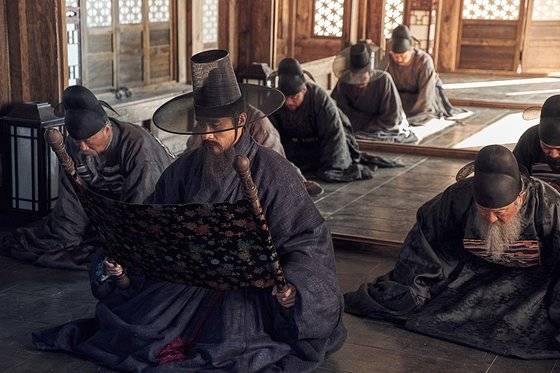 영화 '남한산성'의 한 장면