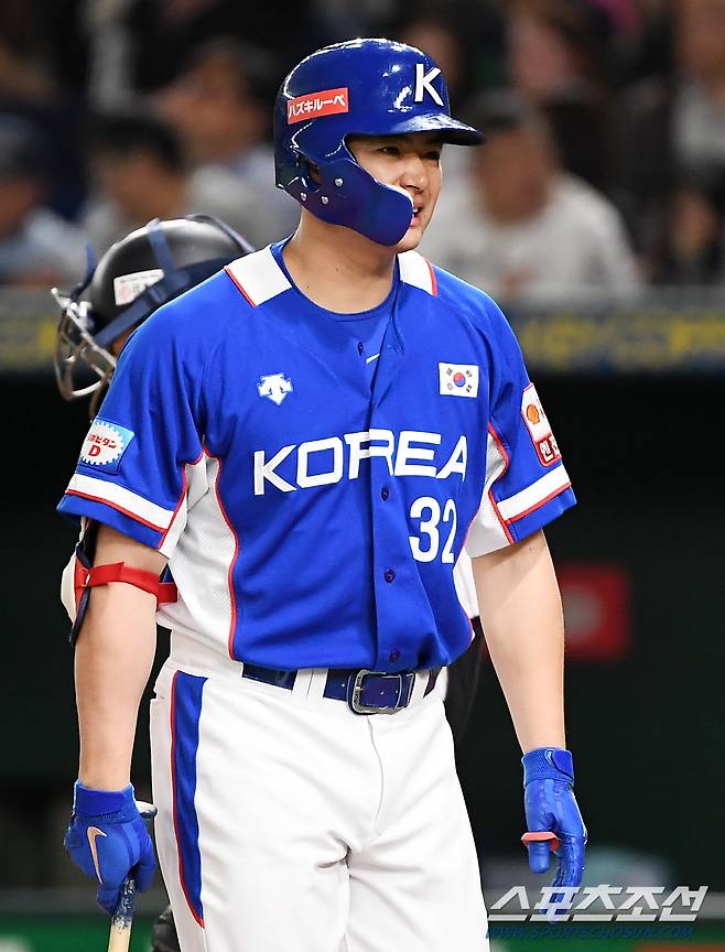 ◇김재환. 도쿄(일본)=박재만 기자 pjm@sportschosun.com/2019.11.17/
