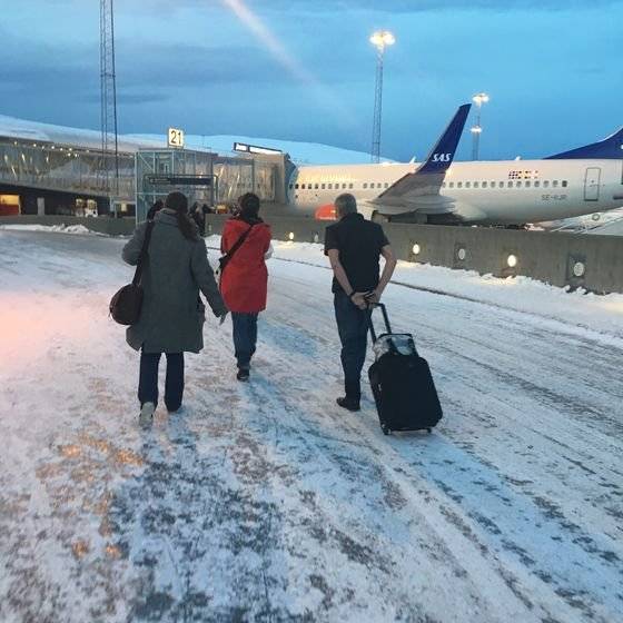 트롬쇠에서는 한겨울에도 반팔차림의 시민을 볼 수 있다. [사진 한국해양수산개발원]