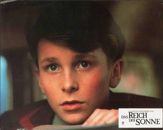 스티븐 스필버그 감독의 영화 '태양의 제국'(!987) 주연을 맡았던 아역 시절 크리스찬 베일. 당시 13세였다. [사진 워너브러더스]