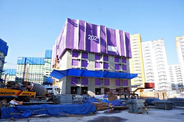 하남 감일지구에 건축 중인 행복주택으로 2020년 11월&nbsp;완공 예정이다.