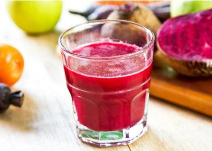 사과, 비트, 당근을 갈아 만든 'ABC주스'. 풍부한 식이섬유와 비타민·무기질이 들어있어 다이어트와 함께 피부 건강, 면역력 강화에 좋다.