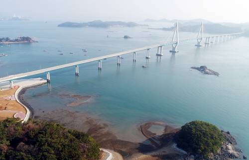 보령 원산도∼태안 안면도 연결 해상교량 [대전지방국토관리청 제공. 재판매 및 DB 금지]