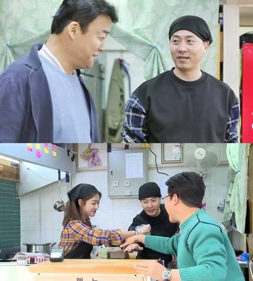▲ 지난 2월 방송된 '백종원의 골목식당'. 백종원과 MC 조보아, 특별 MC 앤디가 도시락집을 도와줬다. 방송화면 캡처