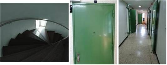 ▲ '남영동' 건물 내부