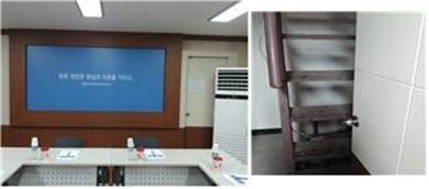 ▲ '남영동' 건물 내부