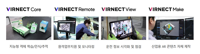 더 나은 산업현장을 만들겠다는 버넥트의 산업용 솔루션들, 출처: 버넥트