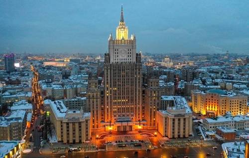 러시아 외무부 청사 [타스 연합뉴스 자료사진]