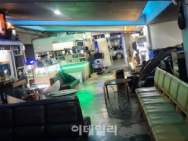 경기도 동두천에 위치한 ‘동광극장’ 내부 모습 (사진=김민정 기자)