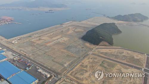 부산신항 서 컨테이너부두(2-5, 2-6단계) [부산항만공사 제공]