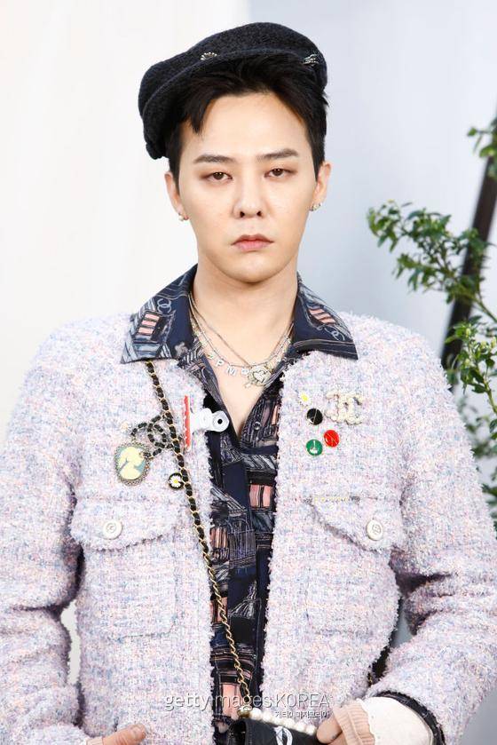 PARIS, FRANCE - JANUARY 21: G-Dragon attends the Chanel Haute Couture Spring/Summer 2020 show as part of Paris Fashion Week at Grand Palais on January 21, 2020 in Paris, France. (Photo by Julien M. Hekimian/Getty Images for Chanel)