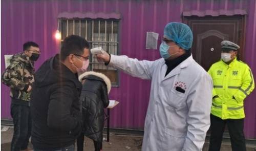 중국 전역 발열 체크 강화 [글로벌 타임스 캡처]