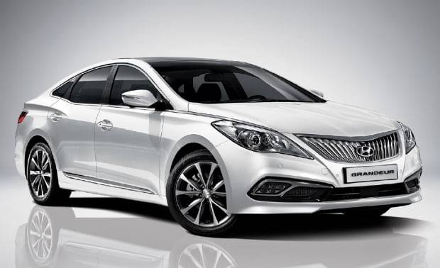 현대차 그랜저 HG 후기형 모습. 사진=현대자동차