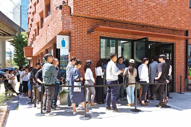 서울 성동구 블루보틀커피 성수점 ⓒ 시사저널 최준필