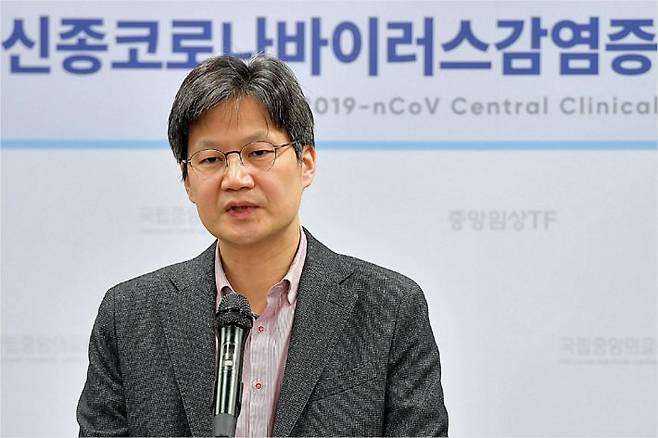 방지환 TF팀장(중앙감염병병원운영센터장)