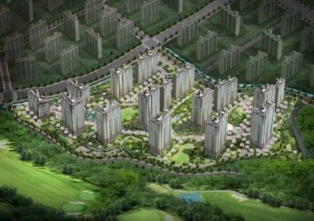 2012년 분양당시 미분양이었던 '동탄2신도시 롯데캐슬 알바트로스'. 현재는 동탄2신도시를 대표하는 아파트가 됐다.(자료 한경DB)