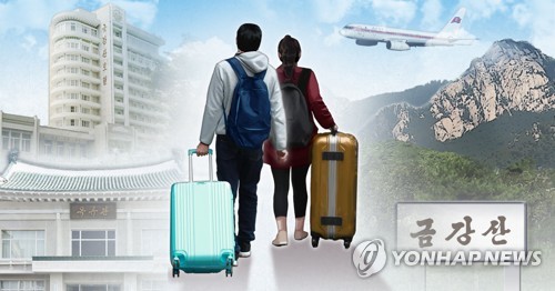 북한 개별관광 (PG) [장현경 제작] 사진합성·일러스트
