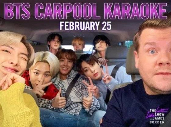 방탄소년단/제임스 코든 토크쇼