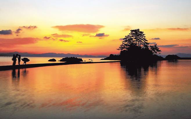 자타공인 우리나라 작은섬중 가장 아름다운 장흥 소등섬은 인생샷 촬영지이자, 이청준의 동명 소설을 임권택 감독이 영화로 만든‘ 축제’의 배경지이다.