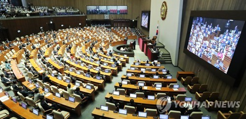국회 대정부질문 연합뉴스 자료사진