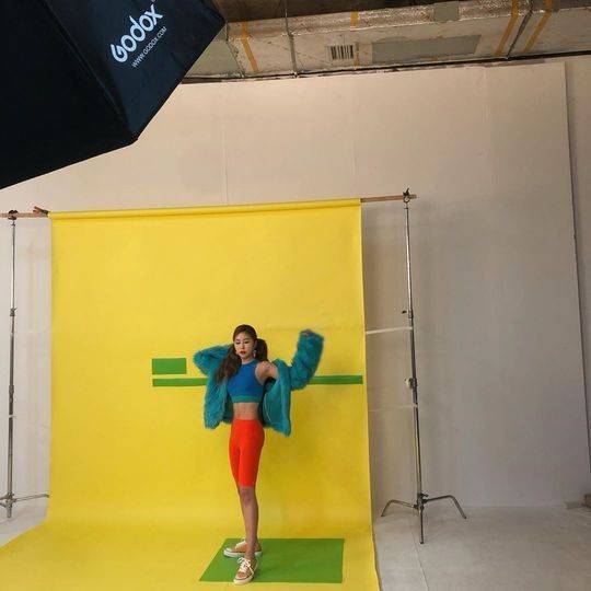 우주수녀 다영이 사진을 통해 근황을 알렸다.사진=다영 sns