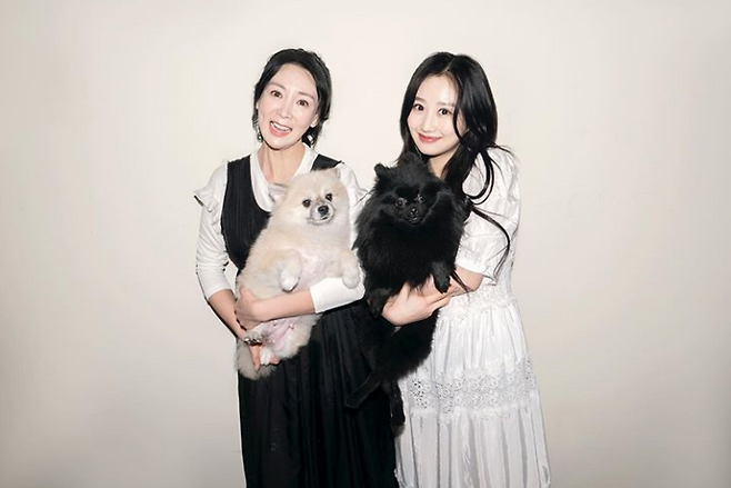 ▲ 이상아와 딸 윤서진(왼쪽부터). 출처ㅣ윤서진 SNS