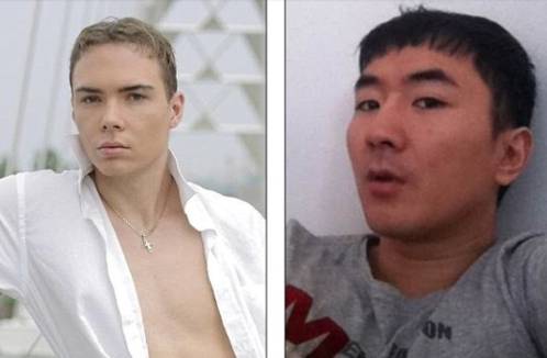 루카 마그노타(왼쪽)와 2012년 동성 간 성행위 도중 희생된 린 준.