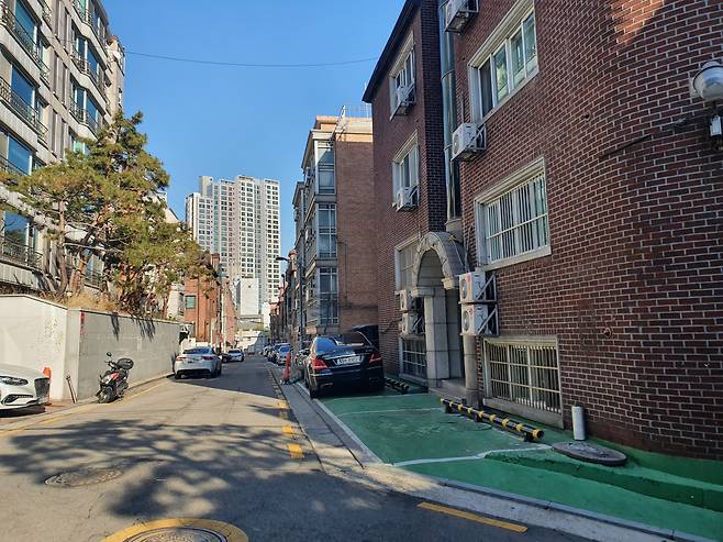 서울 강남구 역삼동 빌라 밀집지역의 모습 [사진=민상식 기자]