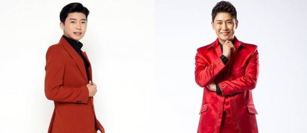 '내일은 미스터트롯'에 출연 중인 트로트 가수 임영웅(왼쪽), 영탁. /사진제공=TV조선