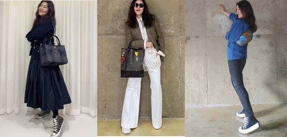 시간이 지날수록 점점 더 날씬해지고 있는 한혜연 스타일리스트. 사진 한혜연 인스타그램 캡처