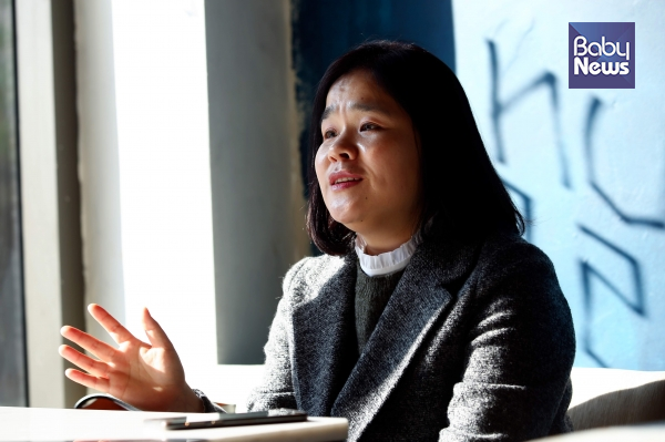 김미영 한국1형당뇨병환우회 대표의 모습. 자료사진 ⓒ베이비뉴스