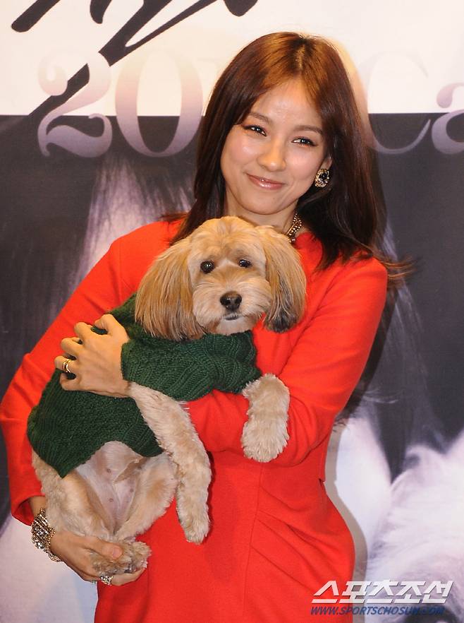 2011년 '유기견 입양운동' 당시의 이효리 .애견인이자 동물애호가인 이효리는  2011년 유기견 입양 운동을 위해 자신의 캘린더 발매와  자선 팬 사인회를 통해 얻은  수익금 전액을 기부했다. 반려견 순심이와 포즈를 취하는 이효리